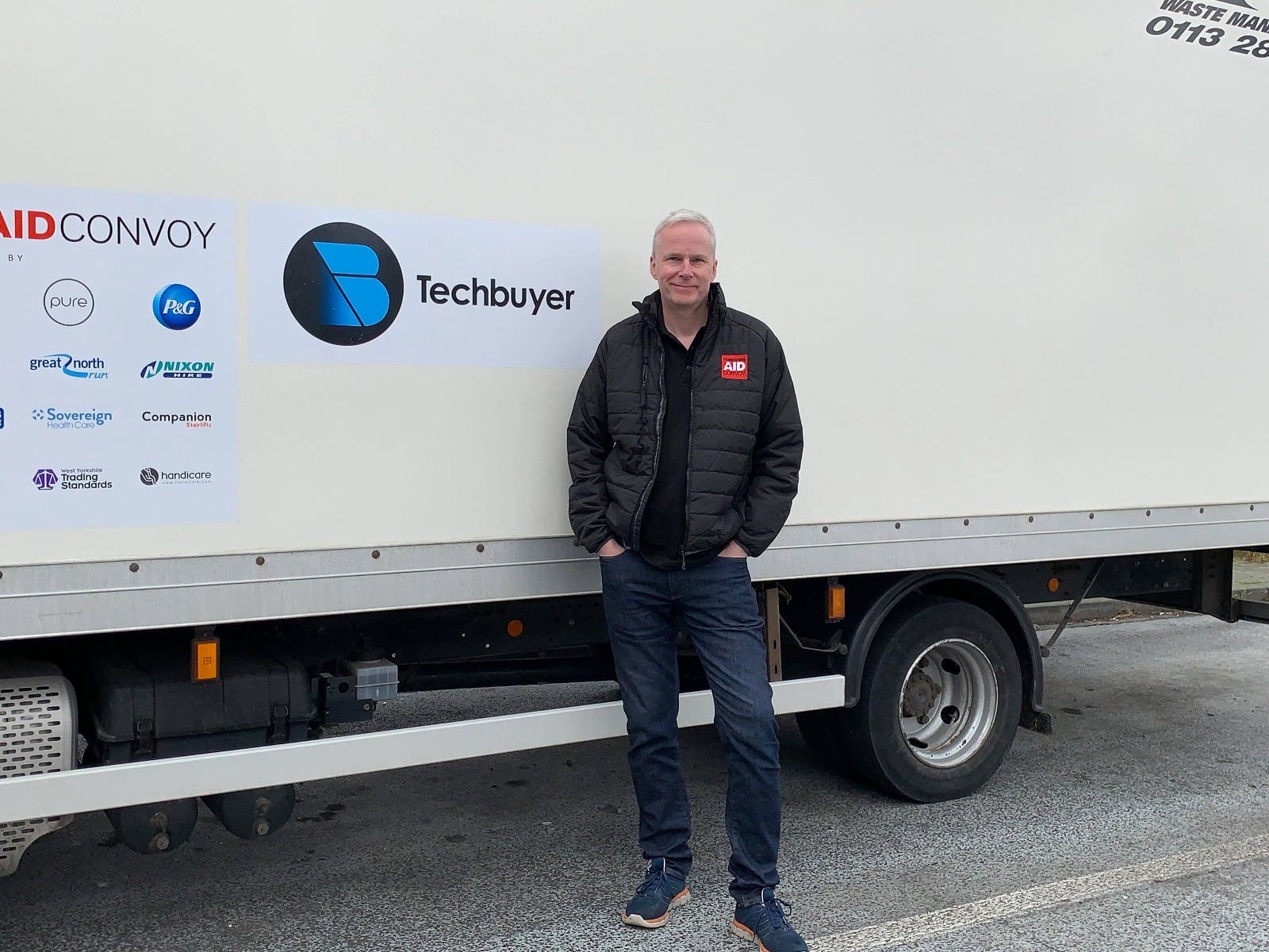 Yorkshire Aid Convoy Techbuyer Donation