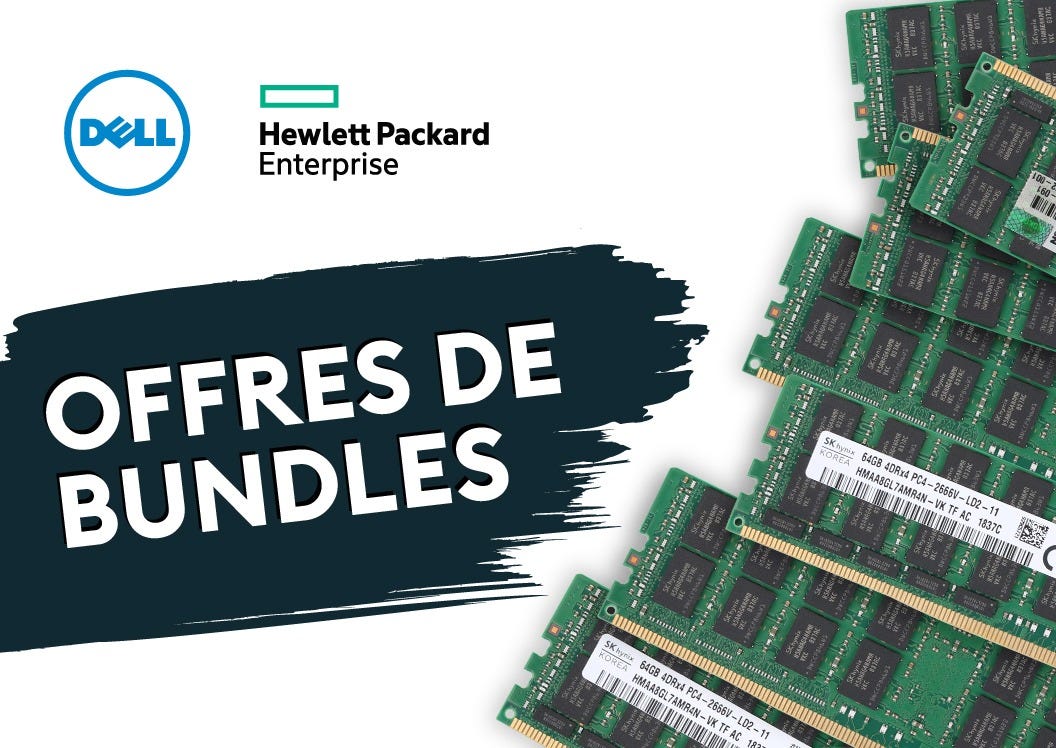 Bundles d’upgrade de mémoire