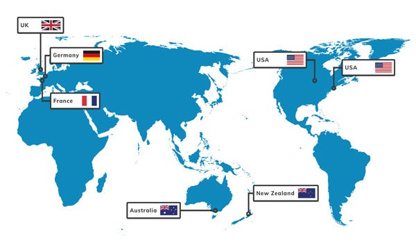 Techbuyer Global Locations