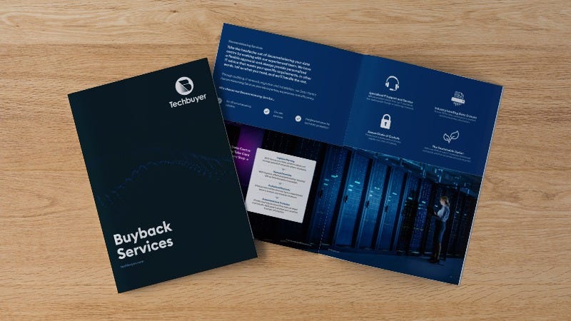 Techbuyer's Buyback and Data Centre Service Brochure
