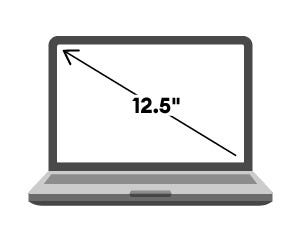 12.5: les tailles d'écran