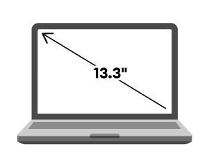13.3: les tailles d'écran
