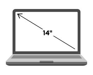 14.0: les tailles d'écran